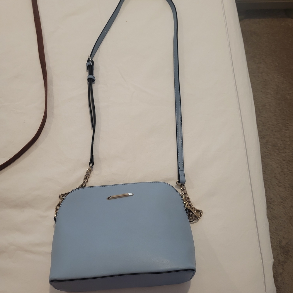 Elegant Blue Crossbody Bag